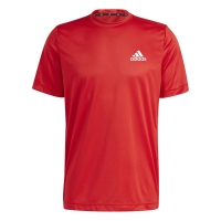 Adidas Aero Designed Move Sport Erkek Kırmızı Tişört GM2108