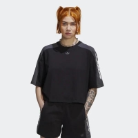 Adidas Cropped Tee Kadın T-Shirt Siyah HF2128