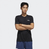 Adidas Designed 2 Move Plain Tişört - Siyah FL0286