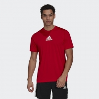 Adidas Erkek Günlük Kırmızı Tişört GM4318