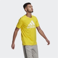 Adidas Erkek Sarı Tişört