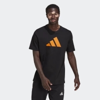 Adidas Erkek Tişört Siyah Future Icons Logo HF4757