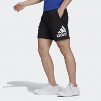 Adidas Essentials Logo Erkek Şort - Siyah GS4874