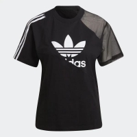 Adidas Kadın Tişört Adicolor Split Tişört Siyah HC7039