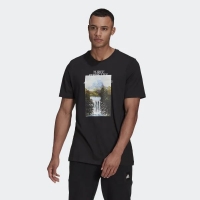 Adidas Mountain Erkek T-shirt Siyah