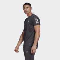 Adidas Own The Run Erkek Siyah Tişört FS9799