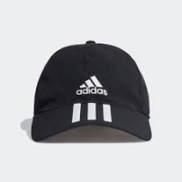 Adidas Şerit Detaylı Siyah Şapka