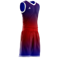 Kap Spor Basketbol Forması Kırmızı Lacivert