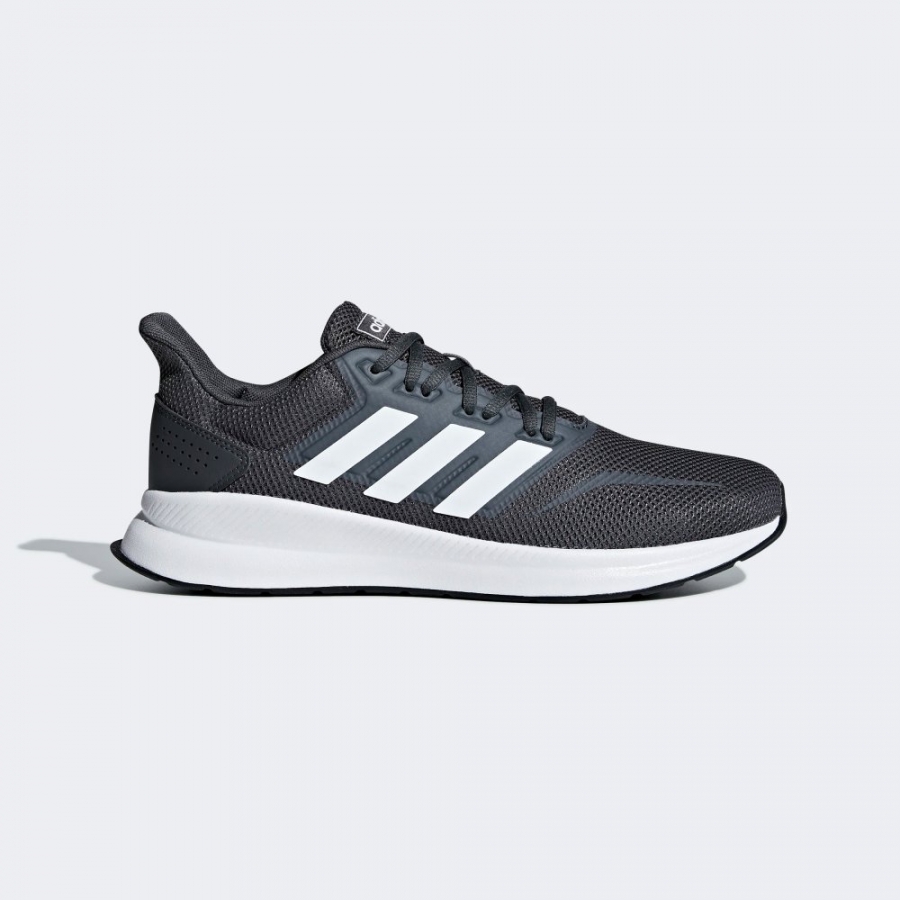 Adidas Erkek Koşu Ayakkabı Gri Bantlı Runfalcon F36200