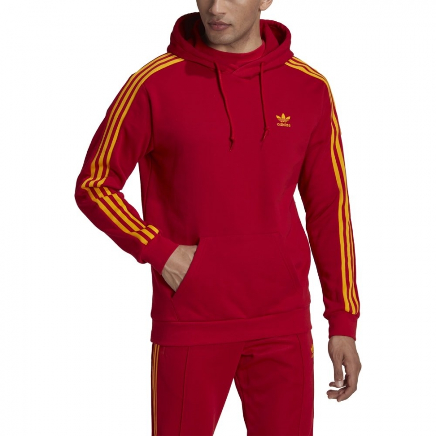 Adidas Erkek Sweatshirt Kırmızı HK7395
