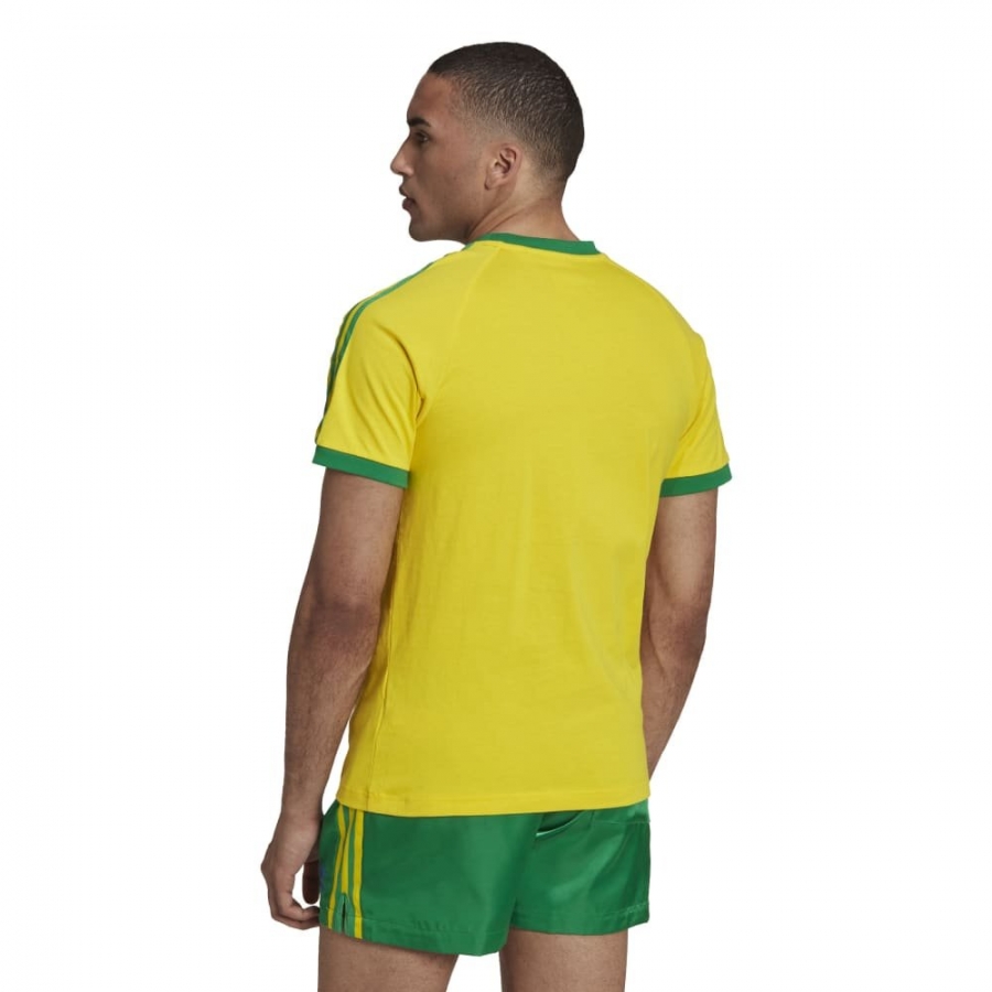 Adidas Erkek Tişört Sarı Yeşil Fb Nations Tee HK7422
