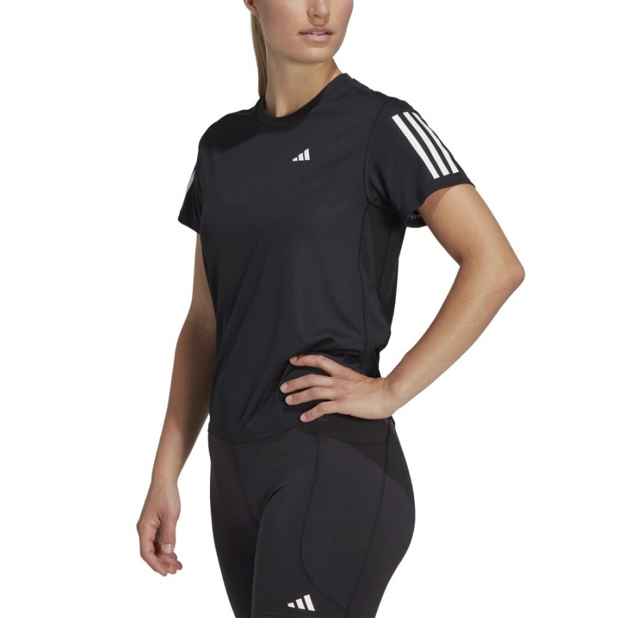 Adidas Kadın Koşu Tişört Own The Run Tee Siyah Ic5188