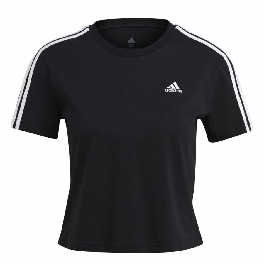 Adidas Kadın T-Shirt Siyah W 3S Cro T GL0777
